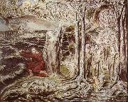 William Blake The Circle of the Life of Man Spain oil painting artist